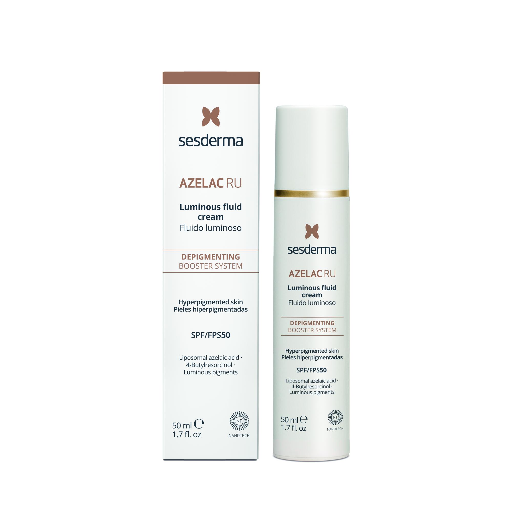 SESDERMA AZELAC RU GEEL-KREEM DEPIGMENTEERIV SPF50 50ML