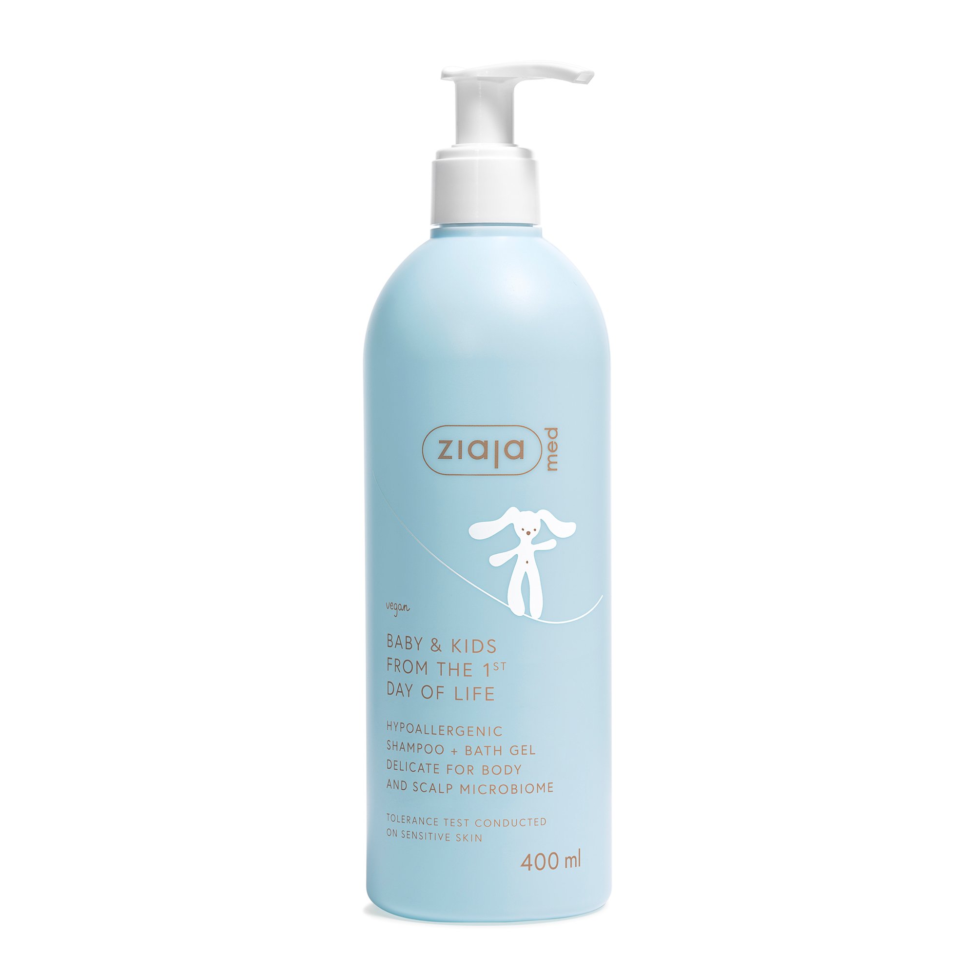 ZIAJA MED BABY&KIDS SHAMPOON/ VANNIGEEL 400ML