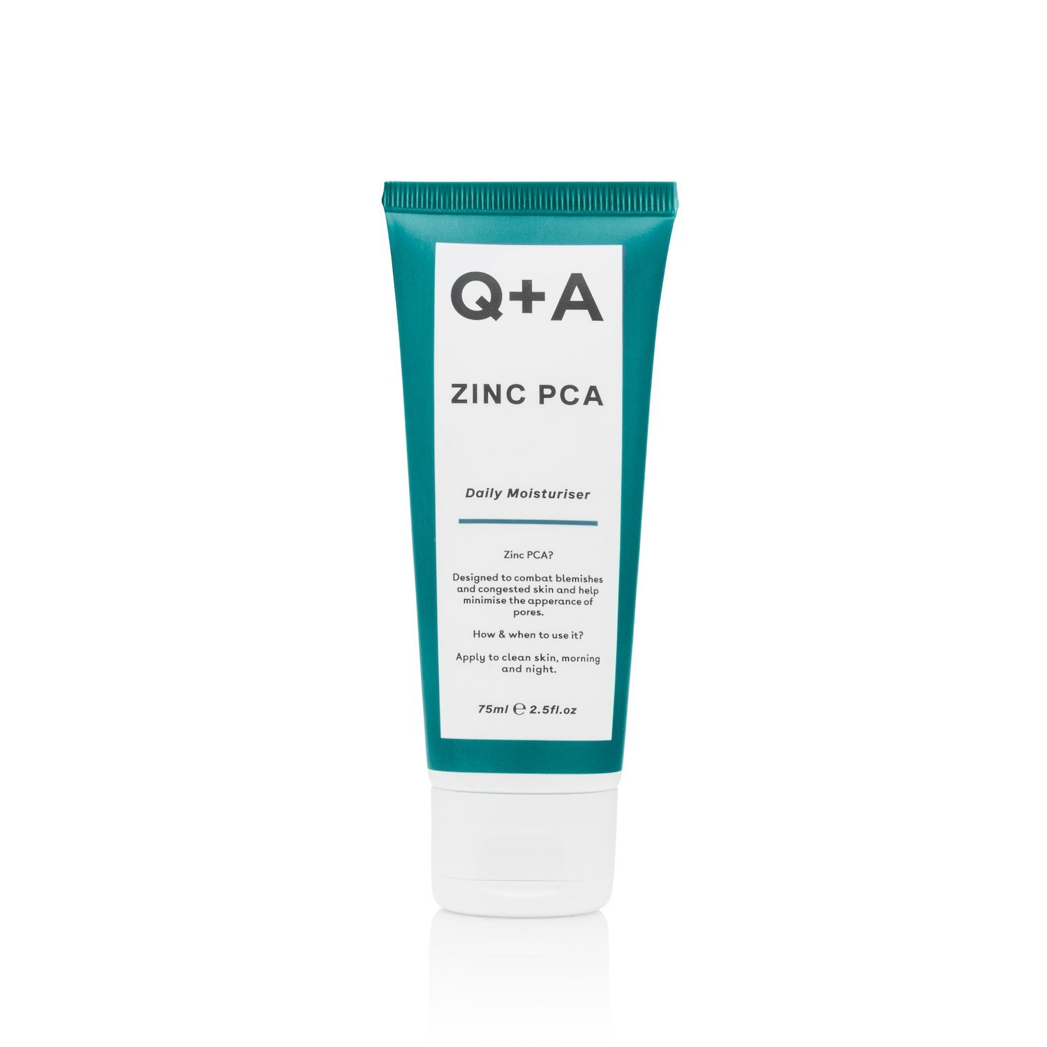 Q+A ZINC PCA NÄOKREEM IGAPÄEVANE NIISUTAV 75ML