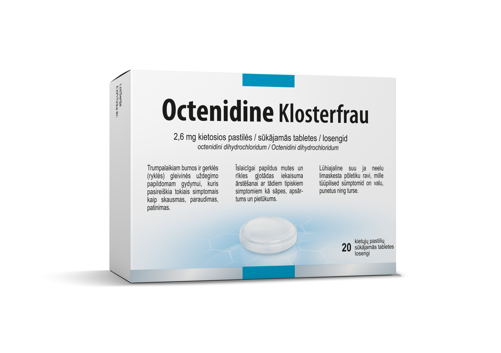 OCTENIDINE KLOSTERFRAU LOSENG 2,6MG N20