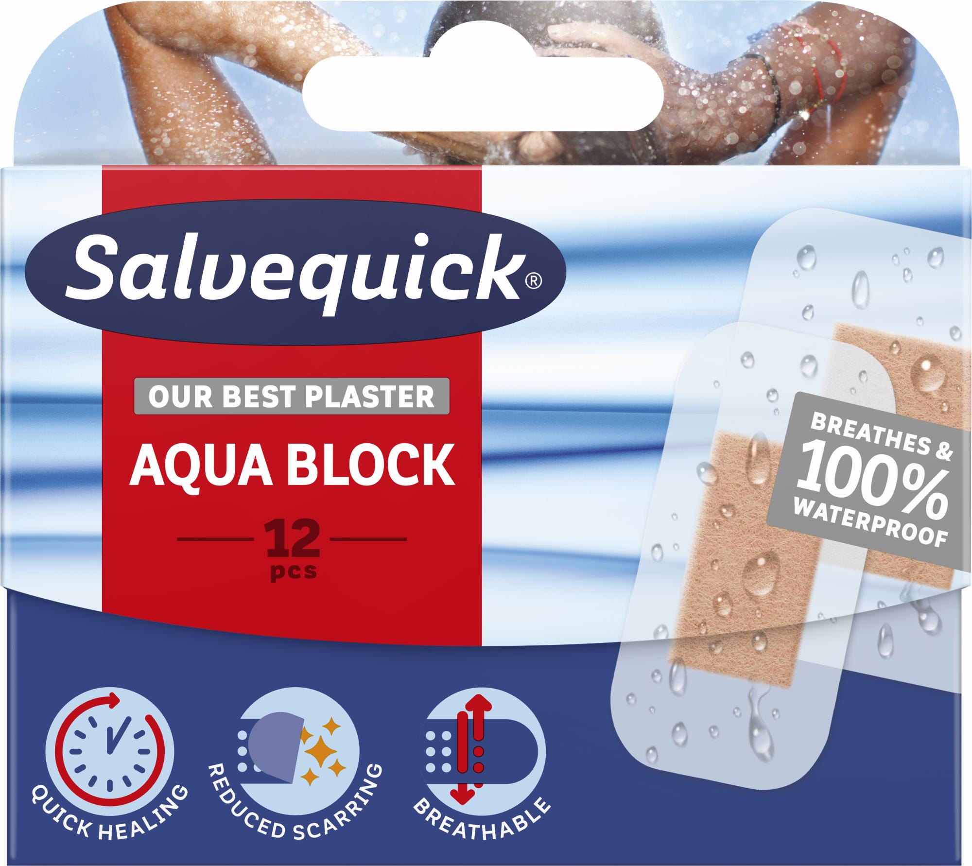 SALVEQUICK PLAASTER AQUA BLOCK N12