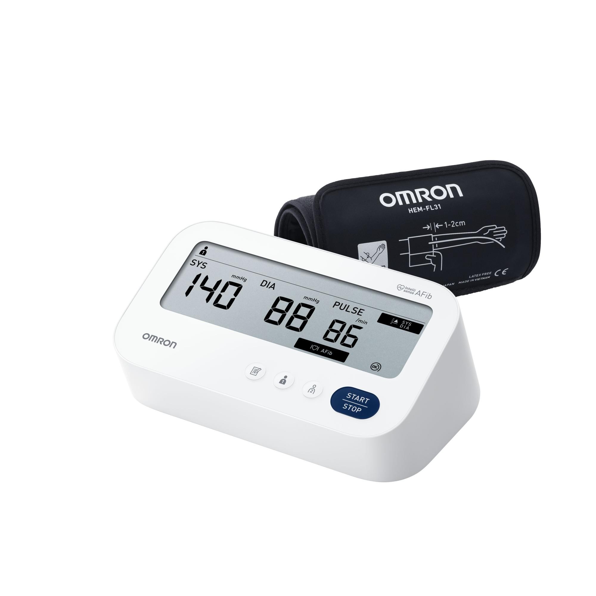 OMRON VERERÕHUAPARAAT M3 COMFORT AFIB ÕLAVARS AUTOMAATNE 22-42CM