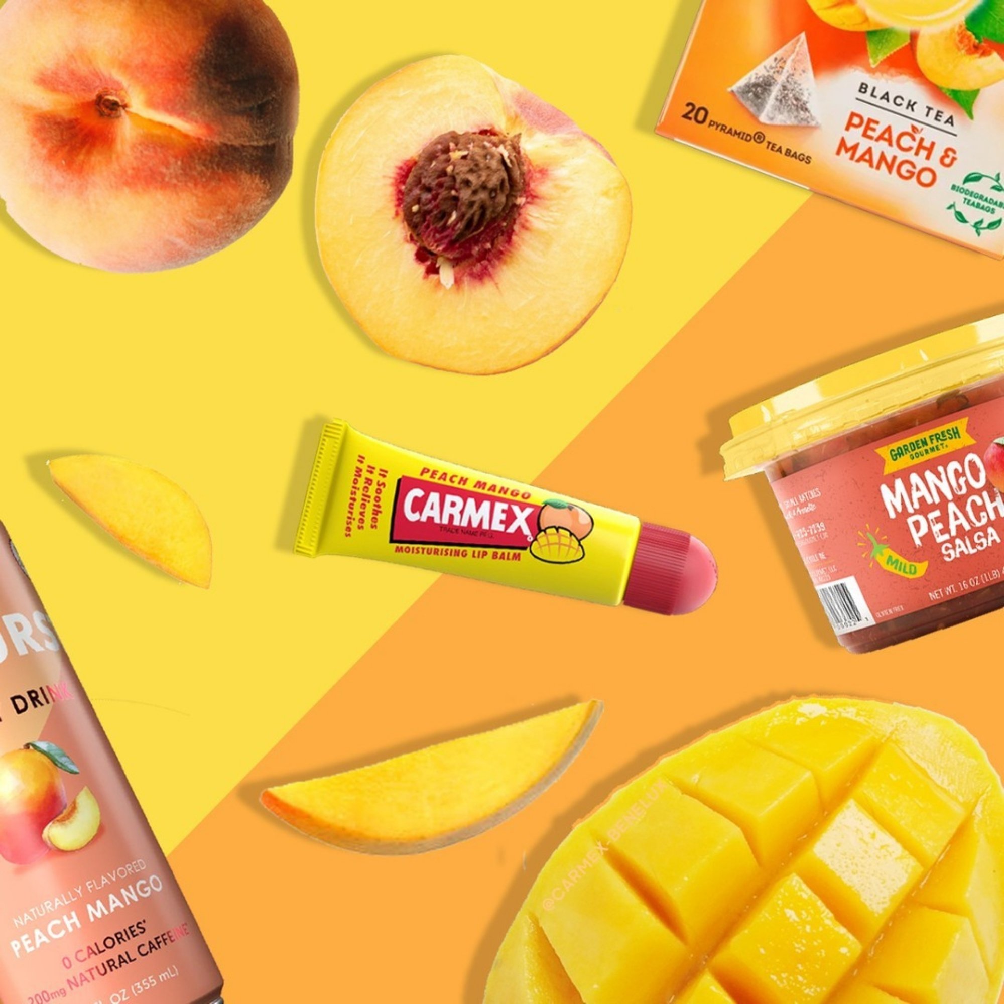 CARMEX HUULEPALSAM VIRSIKU-MANGO TUUBIS 10G