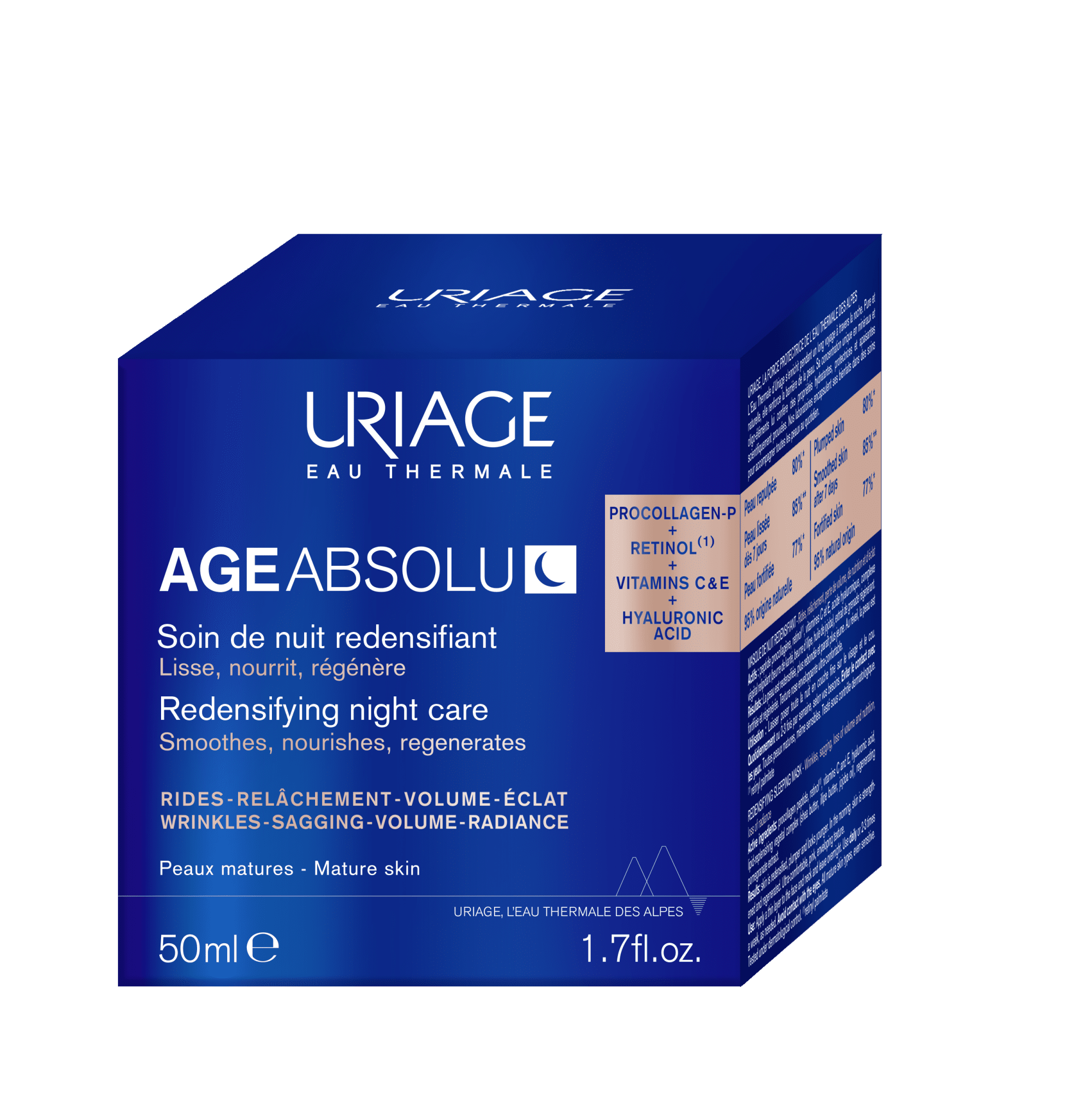 URIAGE AGE ABSOLU NÄOKREEM ÖINE 50ML