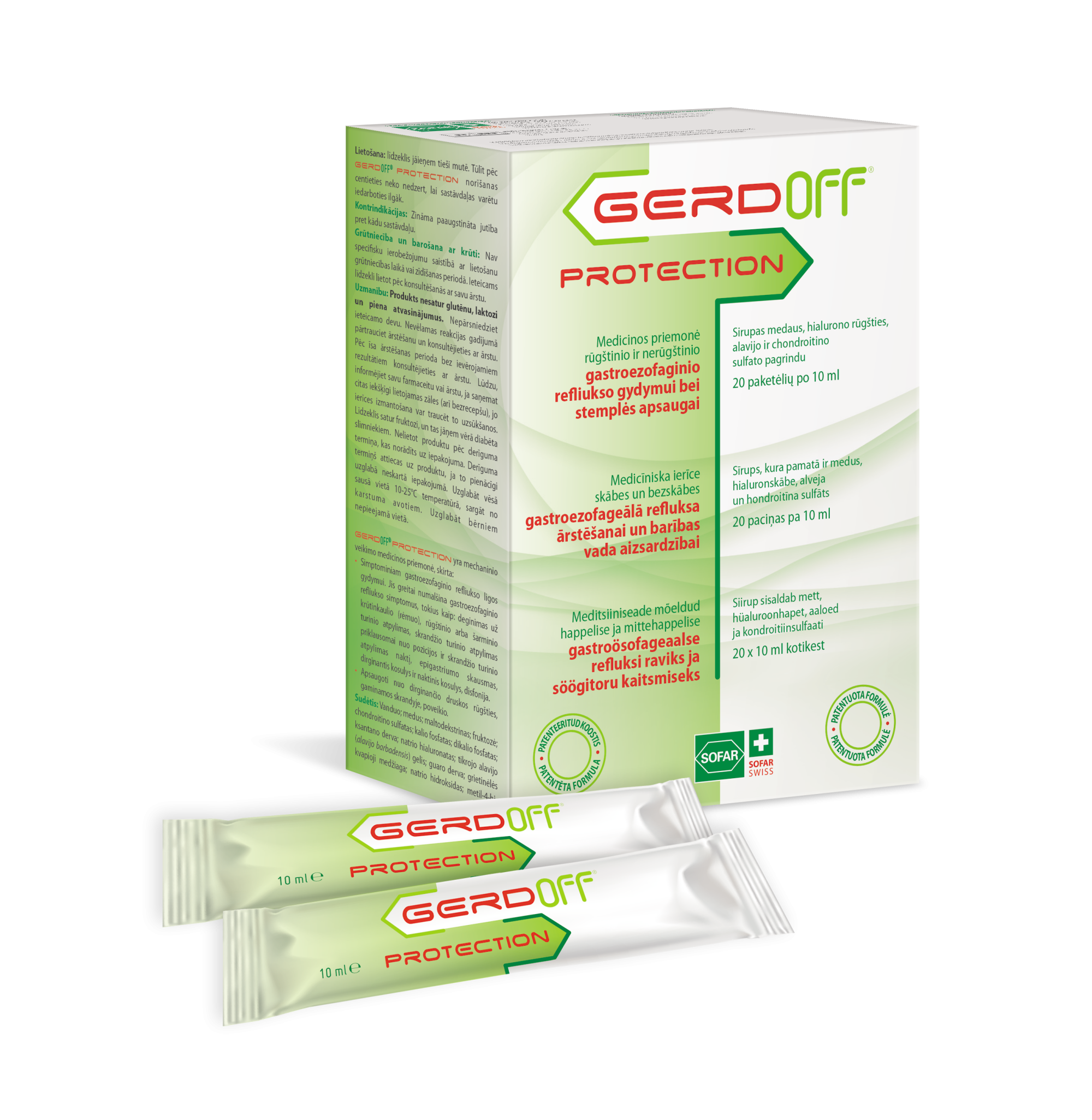 GERDOFF REFLUKSIVASTANE SUUKAUDNE LAHUS 10ML N20