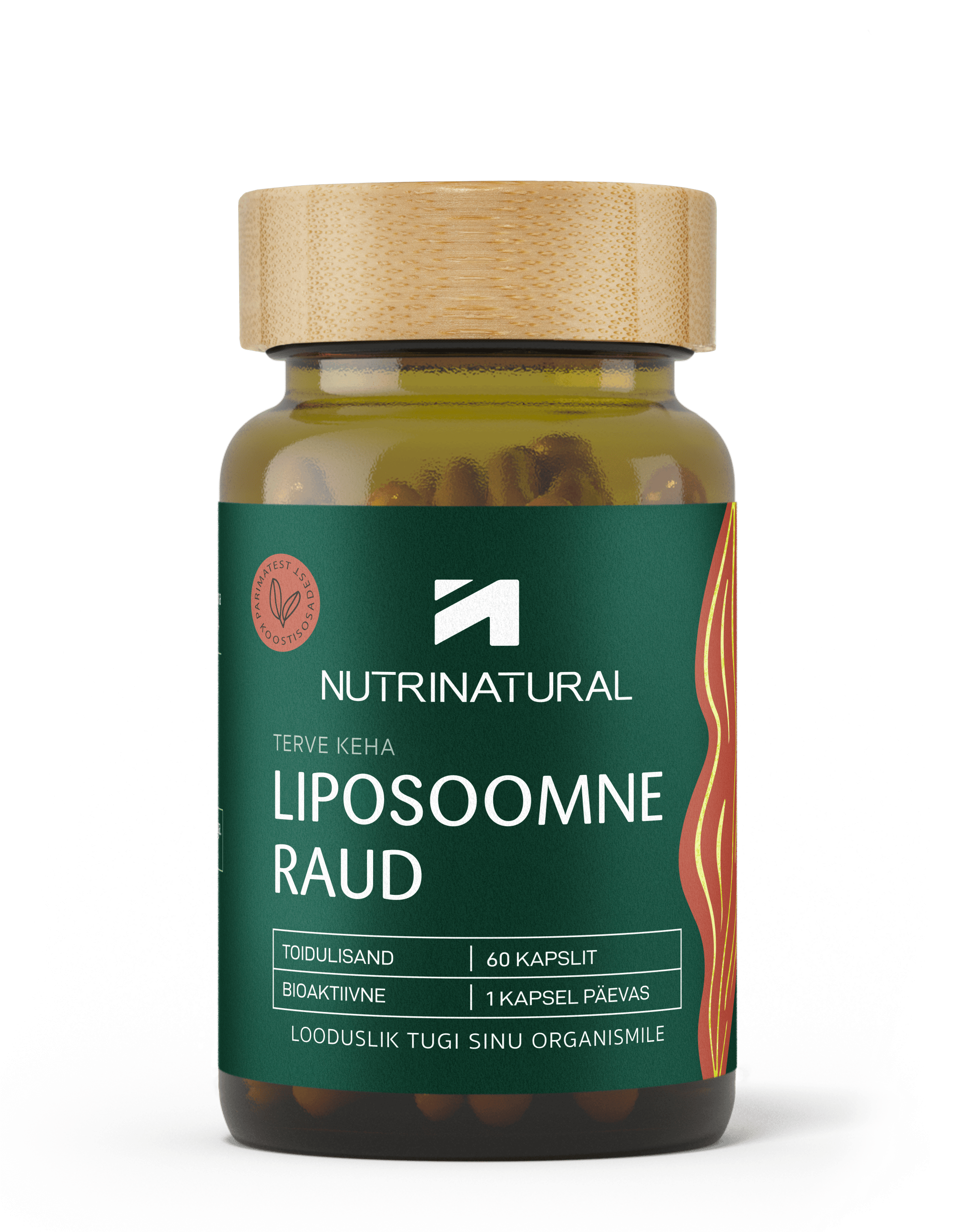 NUTRINATURAL LIPOSOOMNE RAUD KAPSLID N60