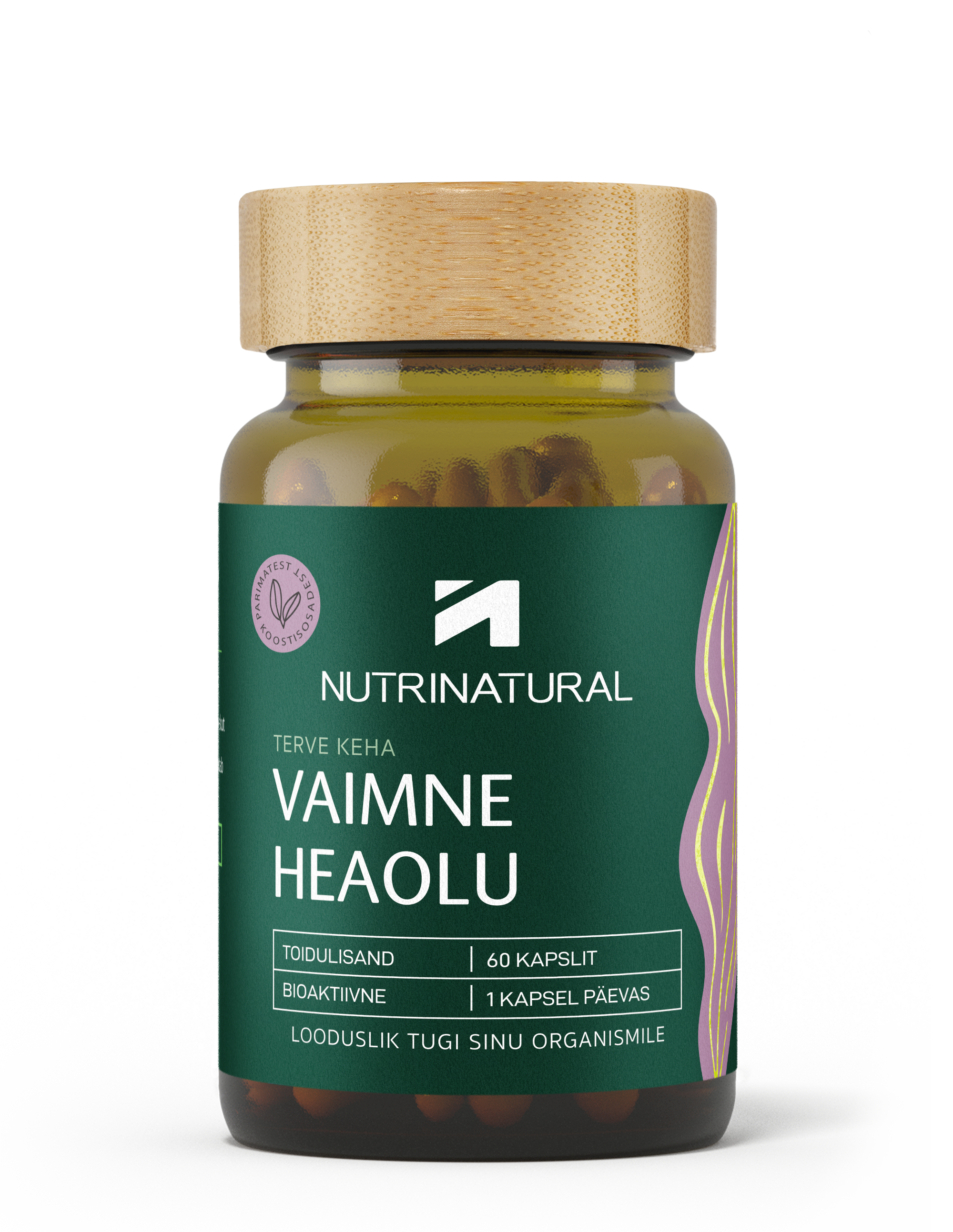 NUTRINATURAL VAIMNE HEAOLU KAPSLID N60