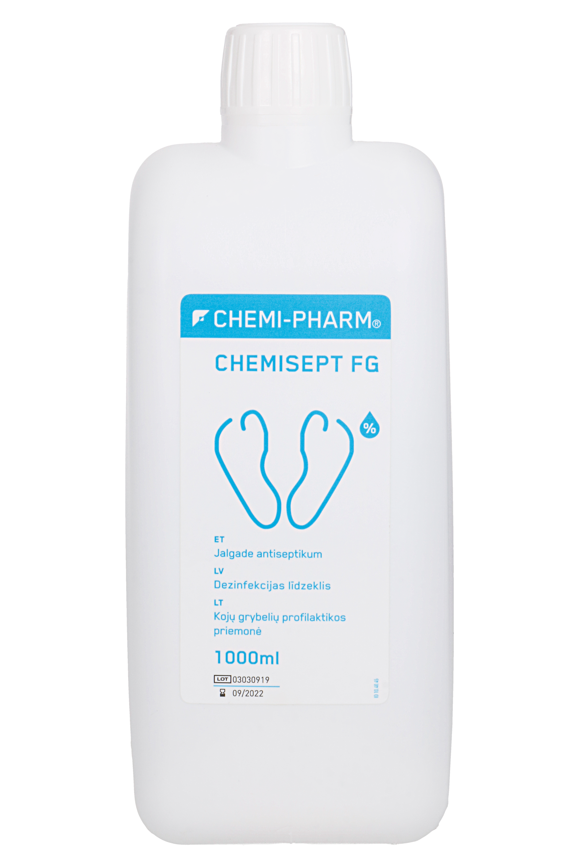 CHEMI-PHARM CHEMISEPT FG JALGADE ANTISEPTIKUM 1L