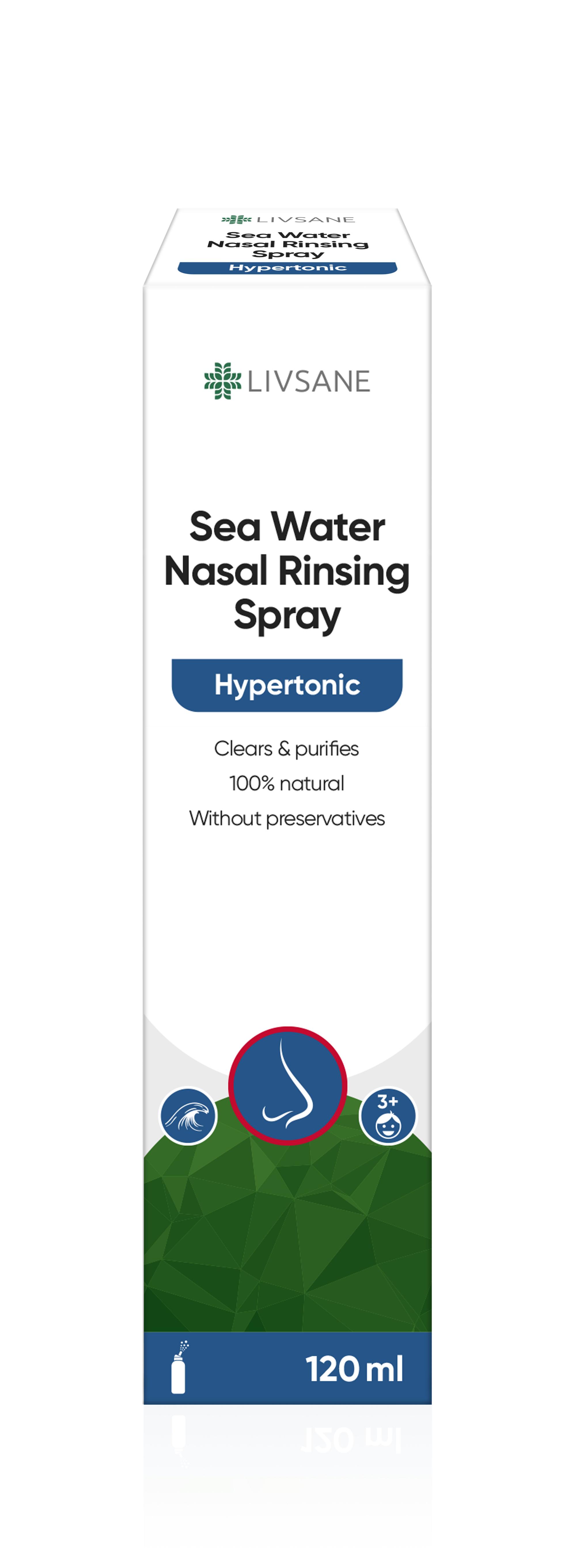 LIVSANE NINASPREI HÜPERTOONILINE 120ML