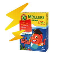 MÖLLER'S JUNIOR GEELKALAKESED MAASIKAMAITSELISED N45