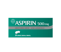 ASPIRIN TBL 500MG N20
