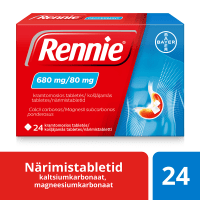 RENNIE NÄRIMISTABLETT 680MG+80MG N24