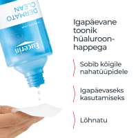 EUCERIN DERMATOCLEAN NÄOVESI TUNDLIKULE NAHALE 200ML