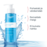 EUCERIN DERMATOCLEAN NÄOPUHASTUSGEEL 200ML