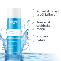 EUCERIN DERMATOCLEAN 3IN1 MITSELLAARVESI 400ML