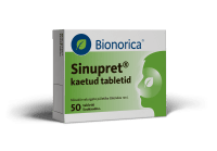 SINUPRET KAETUD TBL 6MG+18MG+18MG+18MG+18MG N50