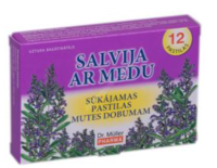 DR.MÜLLER IMEMISPASTILLID SALVEI JA MEEGA N12