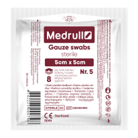 MEDRULL MARLI SALVRÄTID 5X5CM 8-KIHTI STERIILNE N5