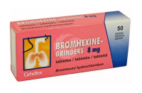 BROMHEXINE-GRINDEKS TBL 8MG N50