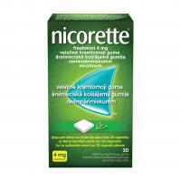 NICORETTE FRESHMINT RAVIMNÄRIMISKUMM 4MG N30