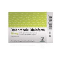OMEPRAZOLE OLAINFARM GASTRORESIST KÕVAKAPS 20MG N14