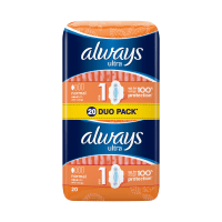 ALWAYS ULTRA HÜGIEENILINE SIDE NORMAL PLUS DUO N20