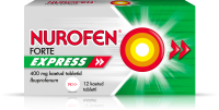 NUROFEN FORTE EXPRESS KAETUD TBL 400MG N12
