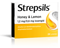 STREPSILS HONEY & LEMON LOSENG 0.6MG+1.2MG N24