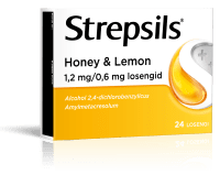 STREPSILS HONEY & LEMON LOSENG 0.6MG+1.2MG N24