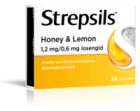 STREPSILS HONEY & LEMON LOSENG 0.6MG+1.2MG N24