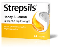 STREPSILS HONEY & LEMON LOSENG 0.6MG+1.2MG N24