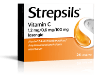STREPSILS VITAMIIN C LOSENG 0.6MG+1.2MG+100MG N24