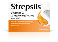 STREPSILS VITAMIIN C LOSENG 0.6MG+1.2MG+100MG N24