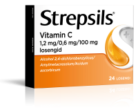 STREPSILS VITAMIIN C LOSENG 0.6MG+1.2MG+100MG N24
