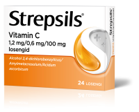 STREPSILS VITAMIIN C LOSENG 0.6MG+1.2MG+100MG N24
