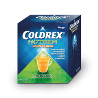 COLDREX HOTREM HONEY & LEMON SUUKAUDNE LAHUSE PULBER 750MG+10MG+60MG N10