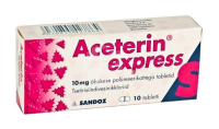 ACETERIN EXPRESS ÕHUKE POLÜMEERKATTEGA TBL 10MG N10