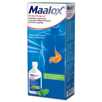 MAALOX SUUKAUDNE SUSPENSIOON ENSOON 35MG+40MG 1ML 250ML N1