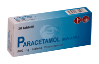 PARACETAMOL SOPHARMA TBL 500MG N20