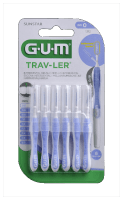 GUM HAMBAVAHEHARJAD TRAV-LER SILINDER 0,6MM HELE LILLA N6