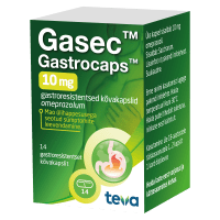 GASEC GASTROCAPS 10 MG GASTRORESIST KÕVAKAPS 10MG N14