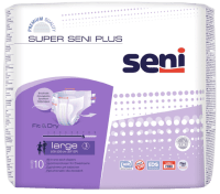 SENI SUPER PLUS PÜKSMÄHKMED L 3200ML N10