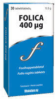 FOLICA TBL 400MCG N30