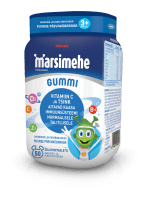 MARSIMEHE GUMMI KUMMIKOMMID PUNASE PÄEVAKÜBARAGA N50