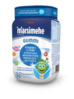 MARSIMEHE GUMMI KUMMIKOMMID PUNASE PÄEVAKÜBARAGA N50