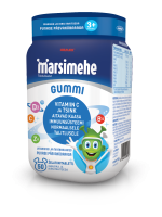 MARSIMEHE GUMMI KUMMIKOMMID PUNASE PÄEVAKÜBARAGA N50