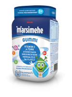 MARSIMEHE GUMMI KUMMIKOMMID PUNASE PÄEVAKÜBARAGA N50