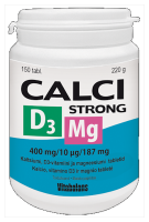 CALCISTRONG+D3+MG TBL N150