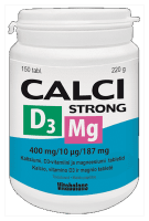 CALCISTRONG+D3+MG TBL N150