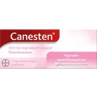 CANESTEN VAGINAALPEHMEKAPSEL 500MG N1
